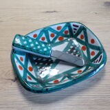 Ceramic butter cellar vallauris antoine fazzio