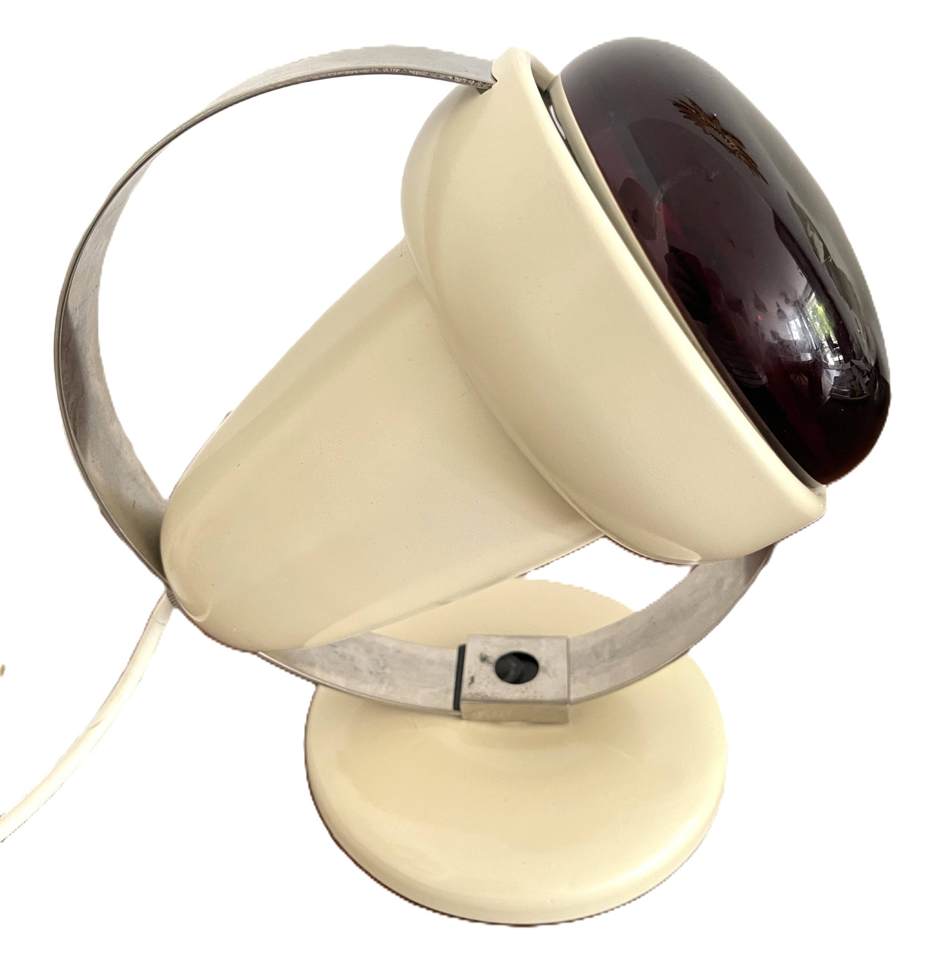 Lampe Infraphil par Charlotte Perriand pour Philips, 1954