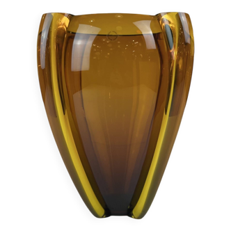 Vase by Tina Aufiero for Venini, 1980, Albino, Murano