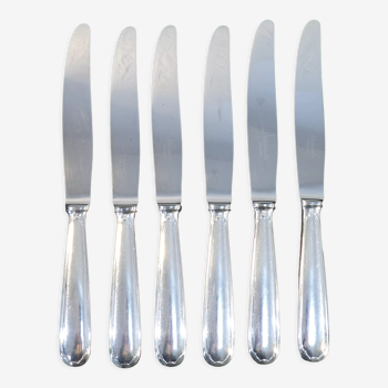 6 couteaux christofle modele versailles