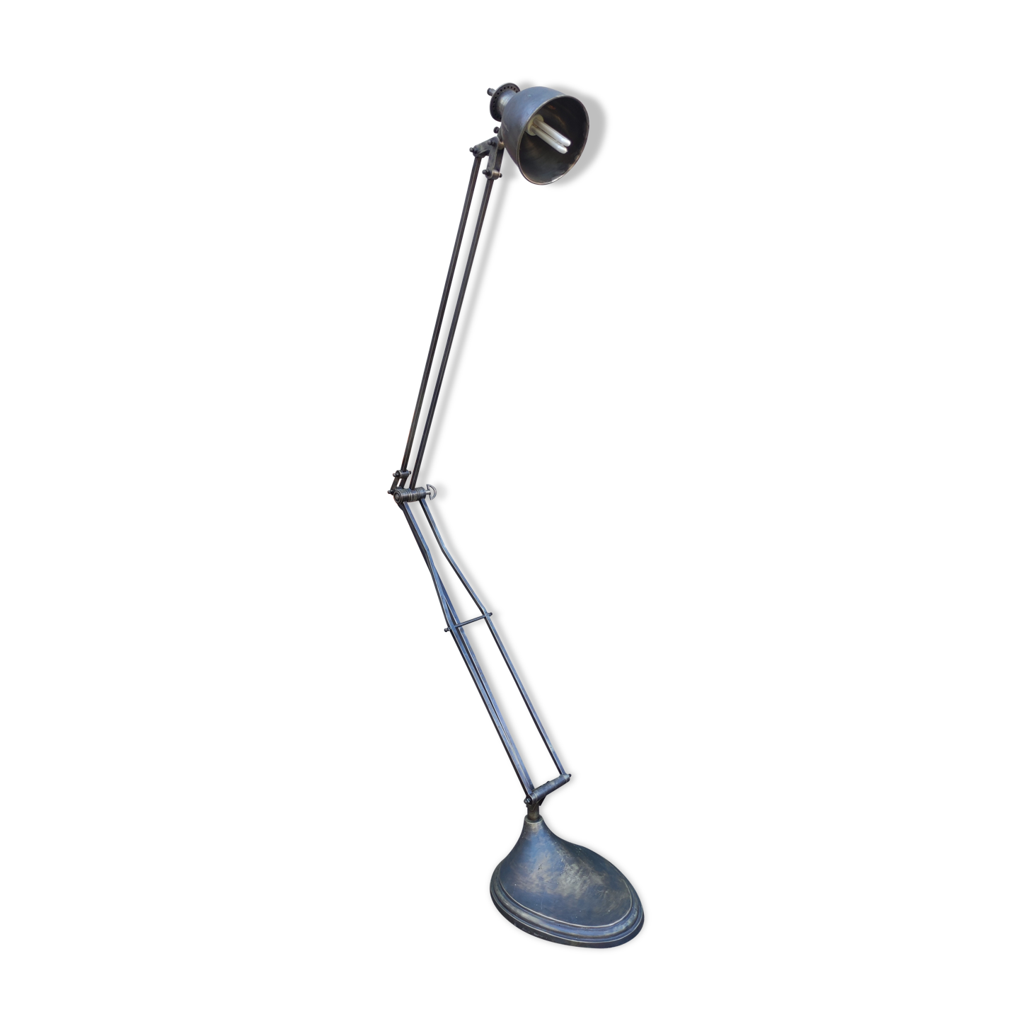 Vintage industrial floor lamp