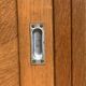 Vintage wardrobe compass feet wardrobe 1950