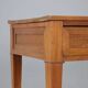 Antique Directoire writing desk in mahogany, Italy, 19th century.