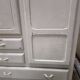 Parisian wardrobe 50s, two doors, 3 drawers, 6 shelves