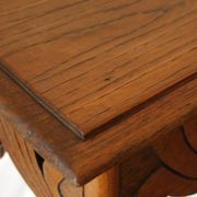 Oak stool from the early 20th century 110 x 46
