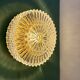 Vintage glass moulded globe wall/ceiling light.