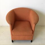 Orange armchair by Paolo Piva for Wittmann, Model Aura