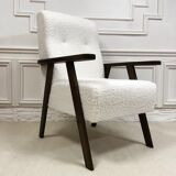 Restored Scandinavian vintage armchair