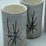 Henri Cimal bottle and glasses