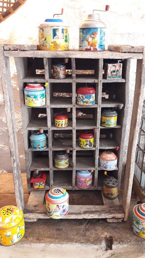 Caisse ancienne pour 20 bouteilles