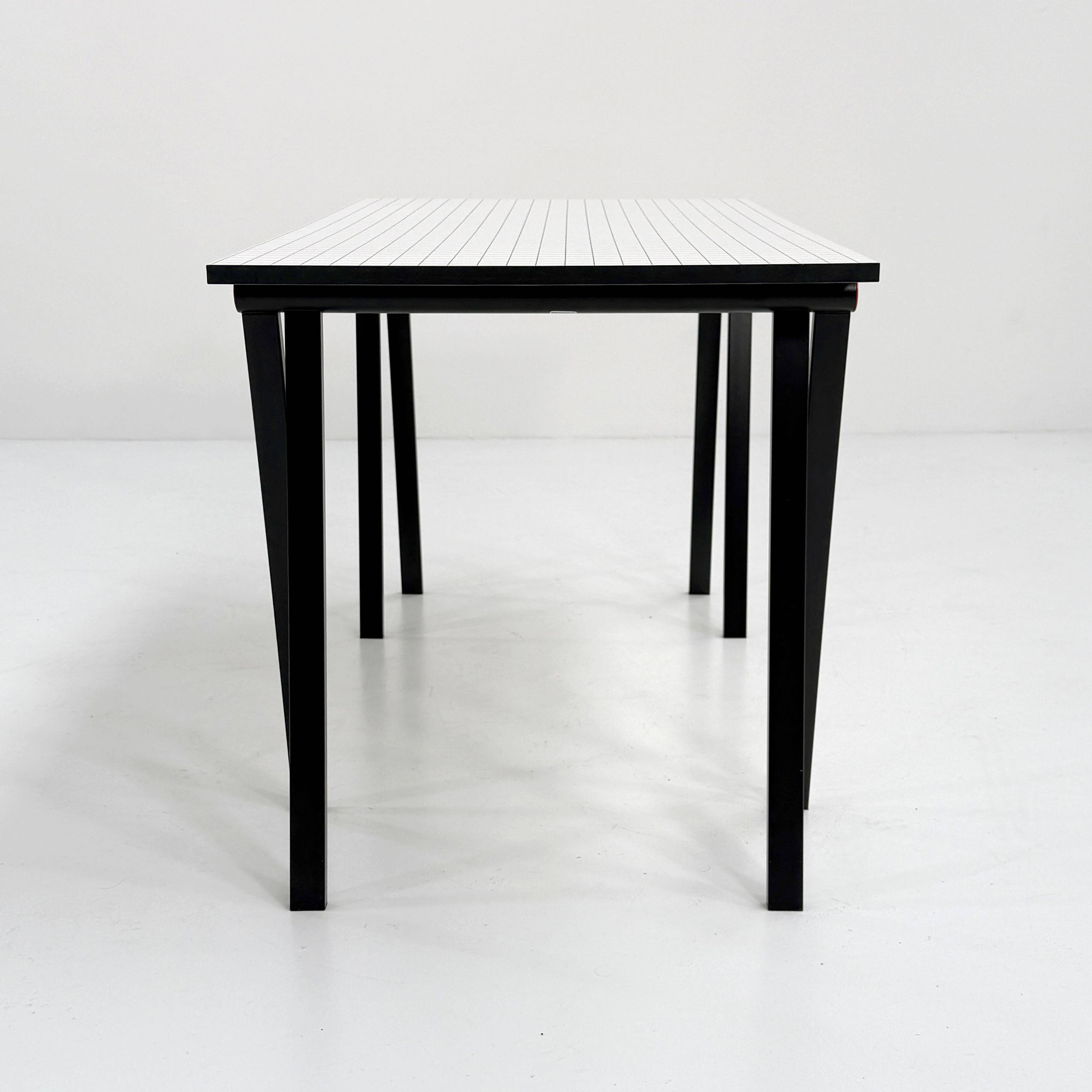 "Trestle" desk by Rodney Kinsman for Bieffeplast, 1980