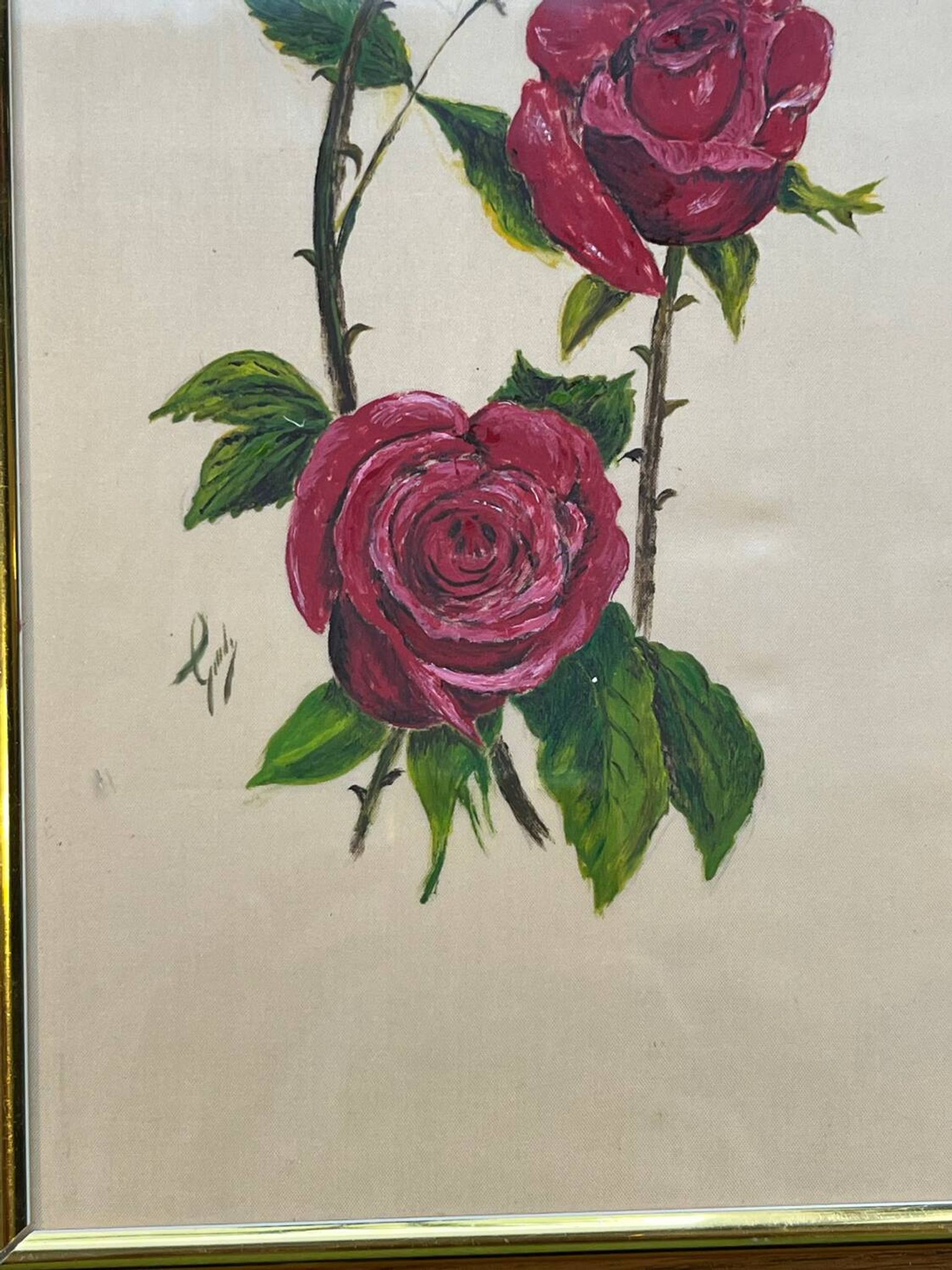 Silk painting