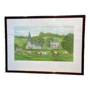 Lithographie signée