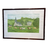 Lithograph signed Vincent Haddehey, numbered 89/200