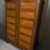 Vintage René Gabriel oak cabinet from the 60s