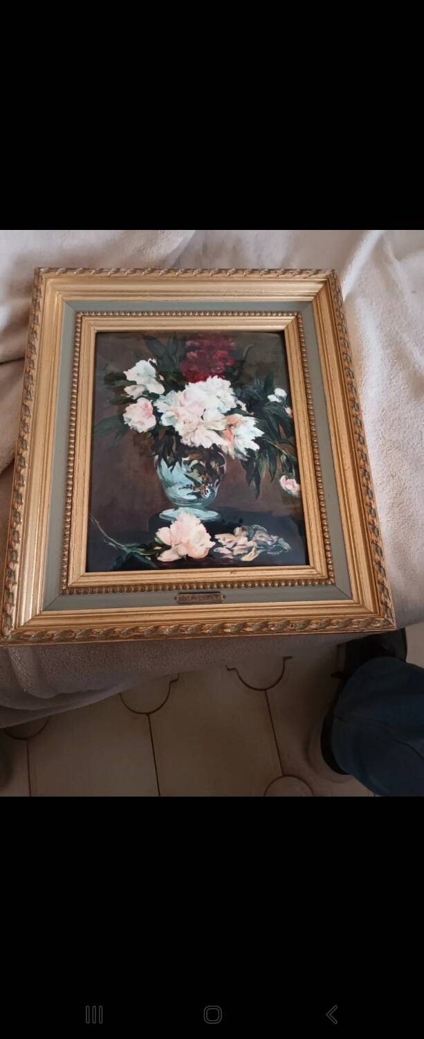 Vase of Peonies