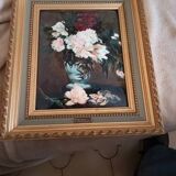 Vase of Peonies