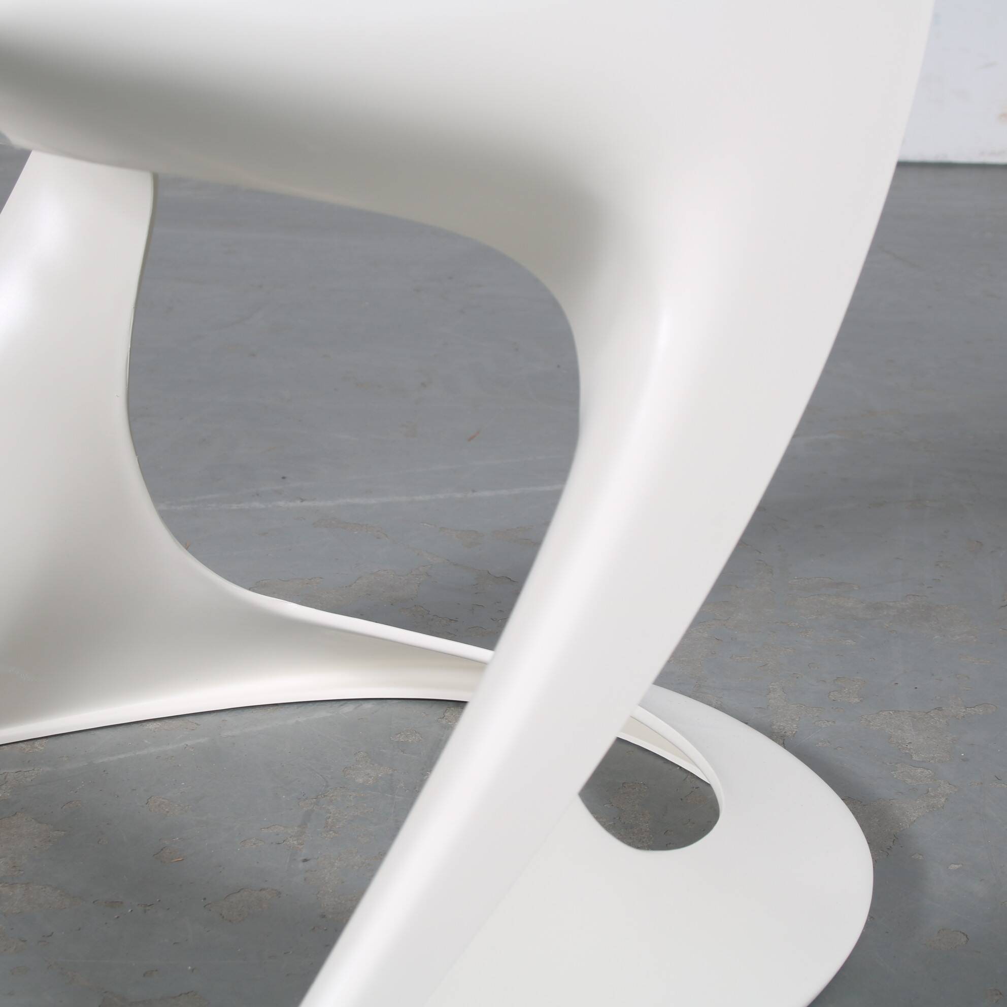 White “Casalino” chair from the 2000s by Alexander Begge for Casala, Germany
