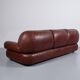 Sapporo leather sofa 1970s by Mobil Girgi publisher