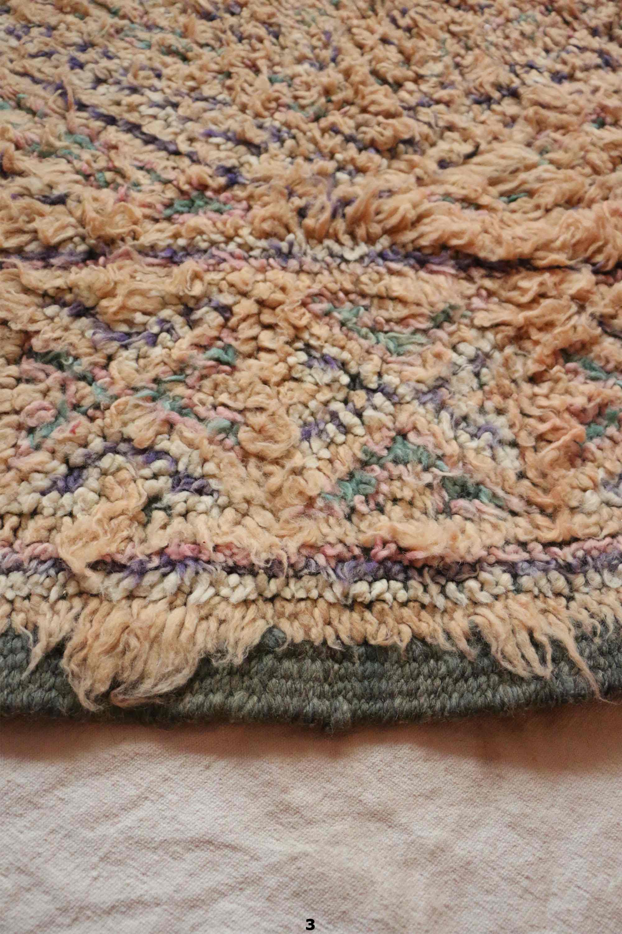 Old berber carpet - 210 x 355 cm