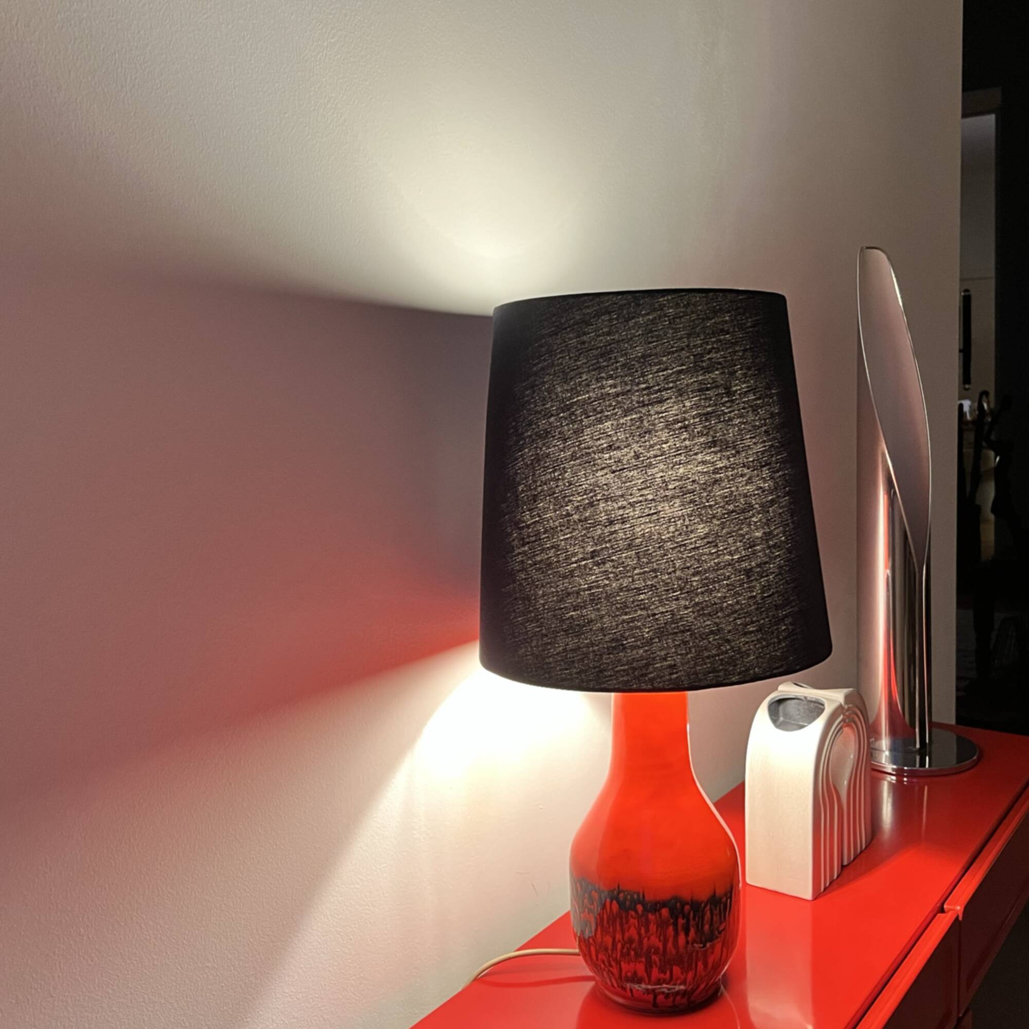 Ceramic lampwest germany scheurich 1960