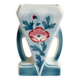 Small Art-Deco vase in glazed ceramic