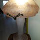 Lampe champignon pâte de verre