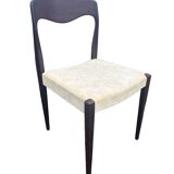 Pair of Scandinavian teak chairs