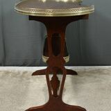 Table Rognon en Moucheté d’Acajou, estampillée “L’escalier de Cristal” – Fin XIXe