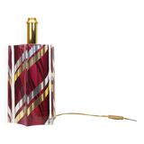 Large Italian lucite table lamp by Romeo Rega