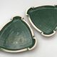 Set of 3 ART CERAMIC TRIVETS and BOTTLES by Poët Laval