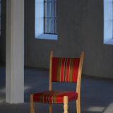 Danish Mid-Century Modern, Set of 6 Oak Dining Chairs, Henning Kjærnulf, 1960s