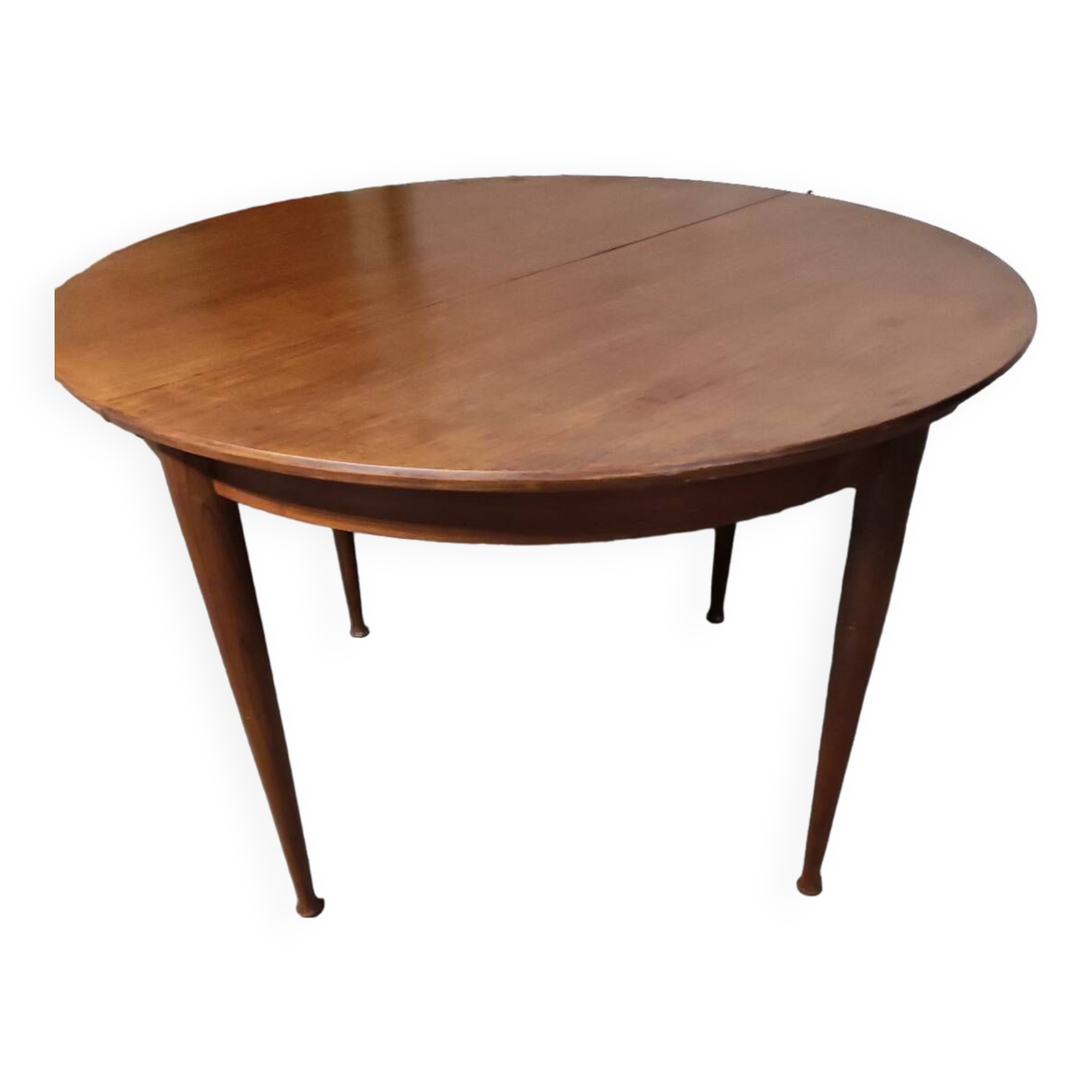 Scandinavian vintage teak round table