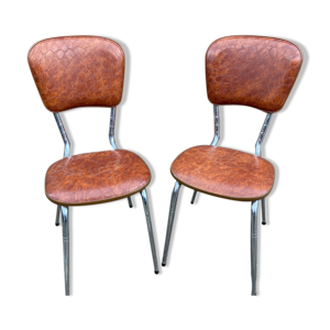 Set de 4 chaises vintage - tube