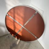 Round chrome mirror from the 50s