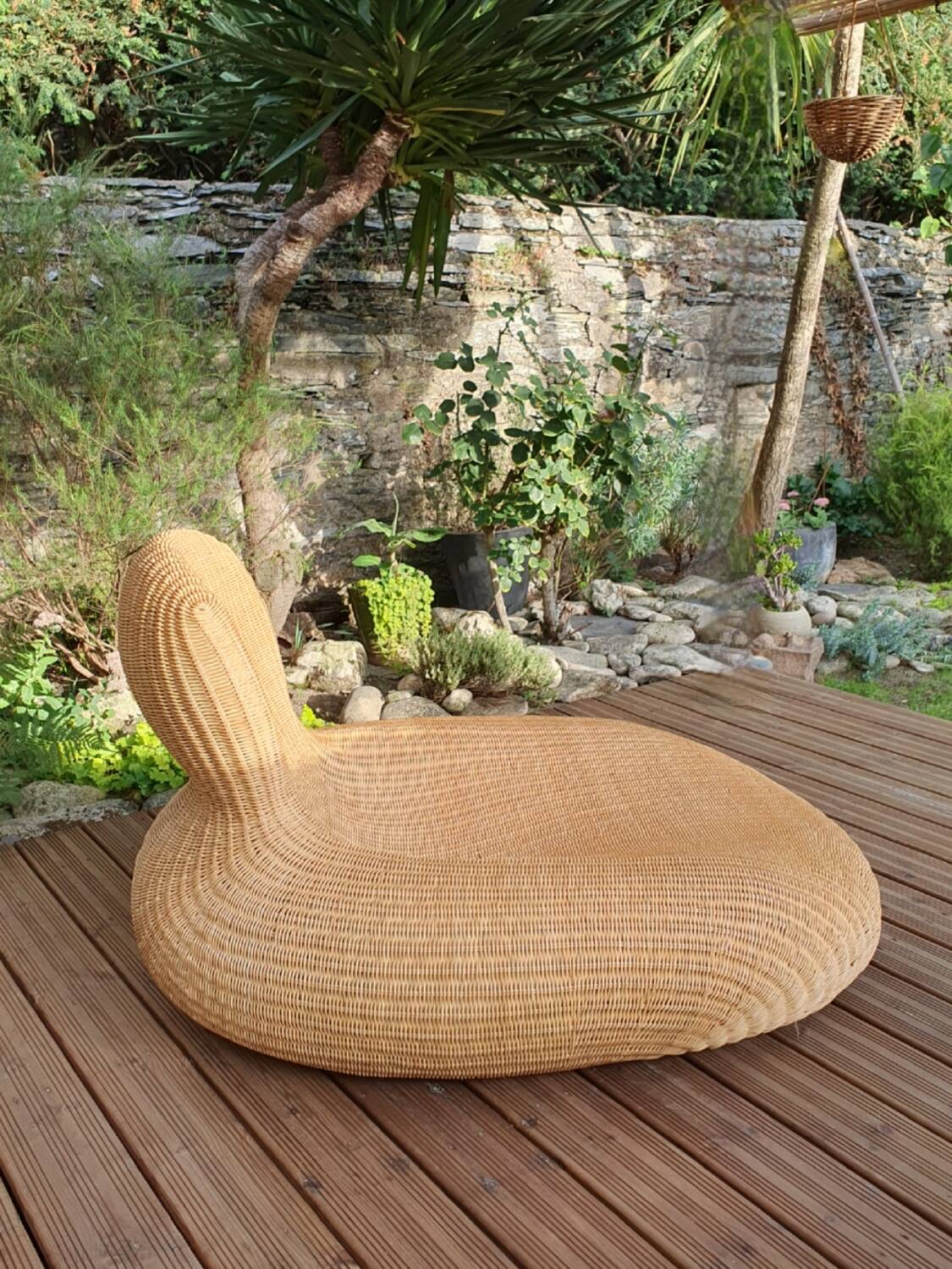 Fauteuil en rotin Storvik de Carl Öjerstam pour Ikea