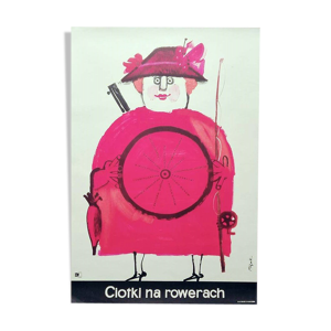 Affiche polonaise de - 1964