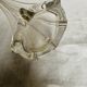 Glass soliflore vase