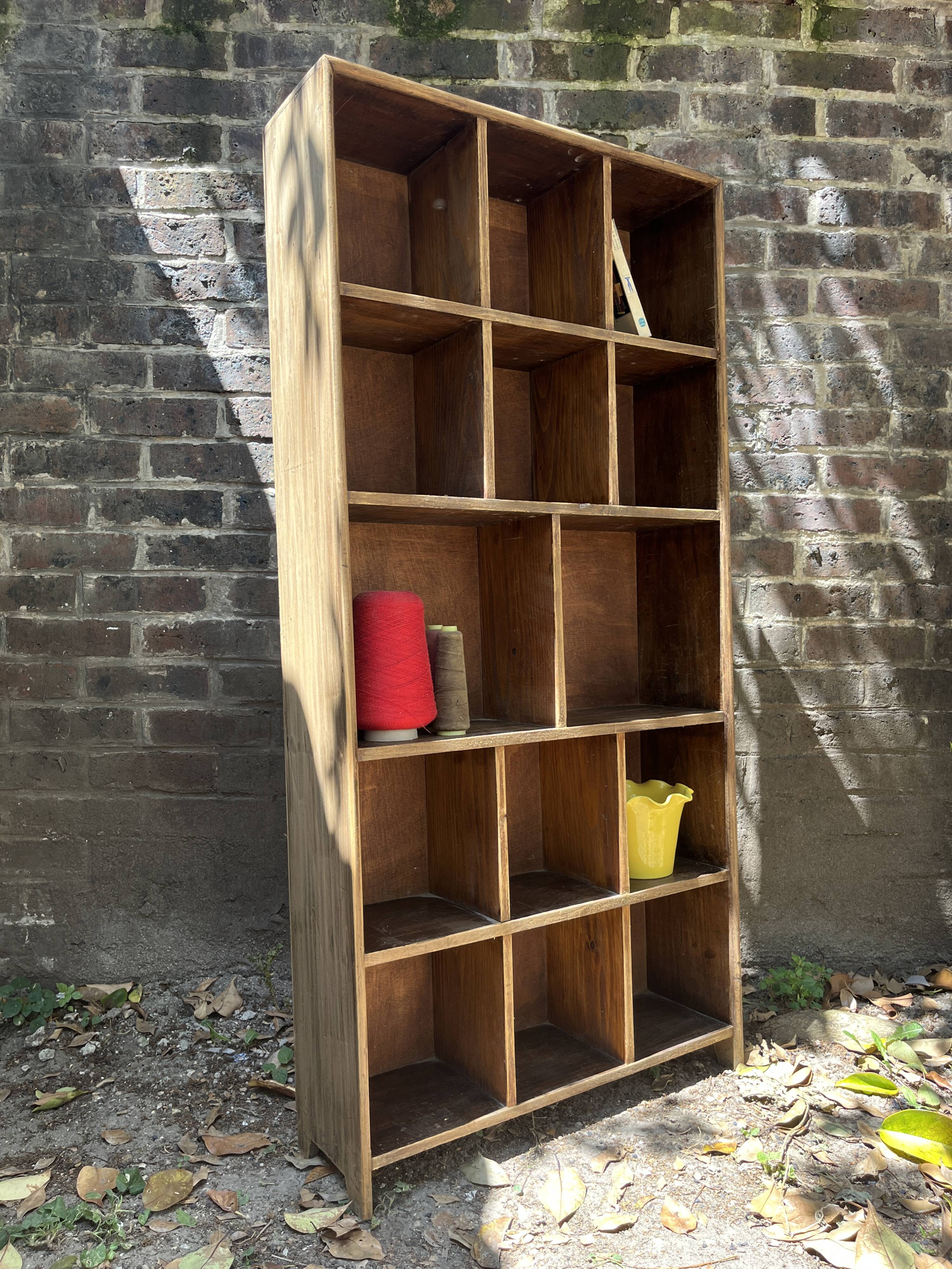 Vintage locker bookcase