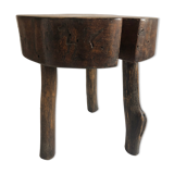 Brutalist tripod coffee table