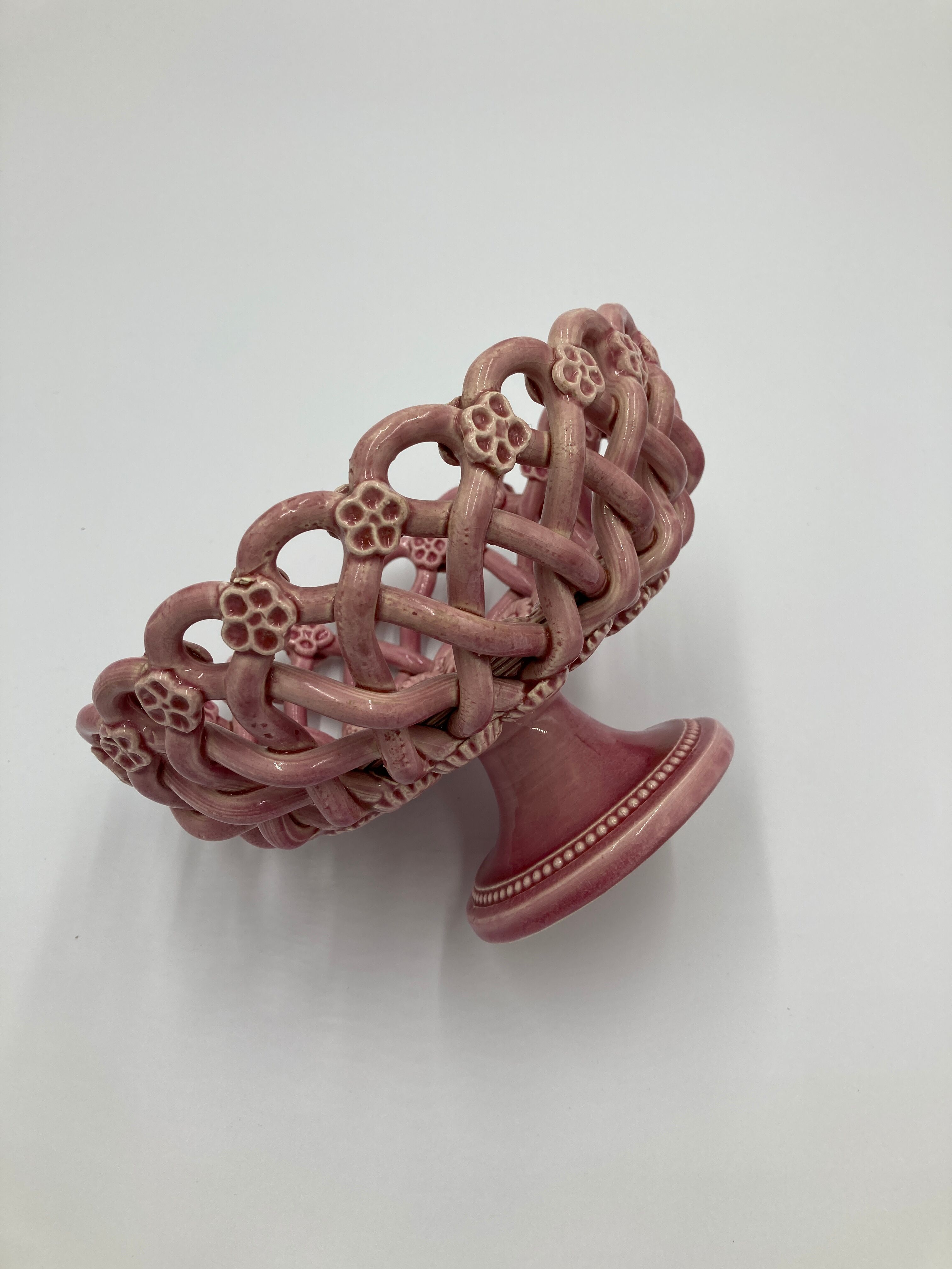 Braided ceramic basket Pichon Uzes