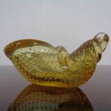 Italian Murano Glass Shell by Archimede Seguso for Murano, 1960s