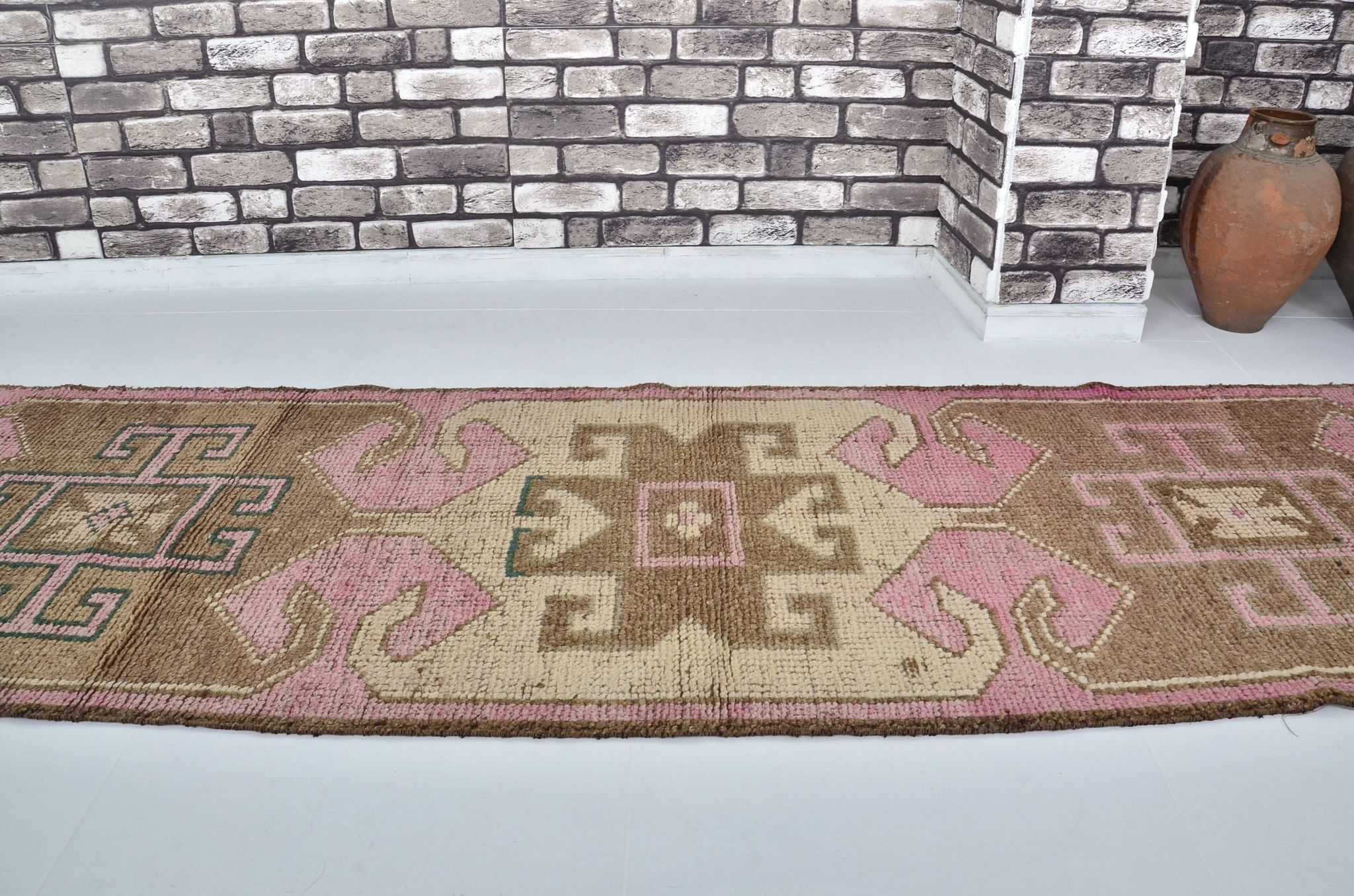 Tapis de cuisine turc vintage, référence 2173