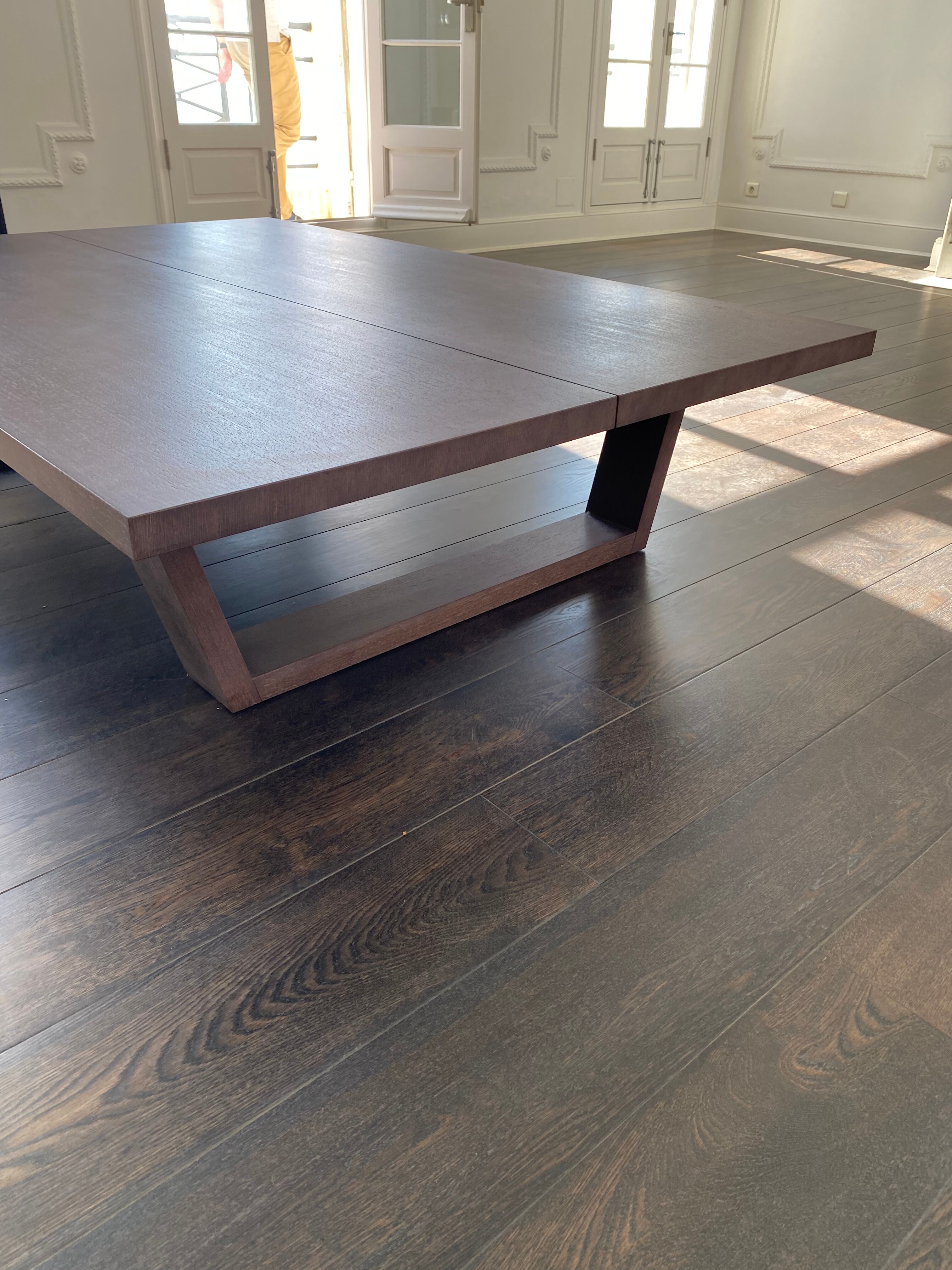 Design wooden coffee table