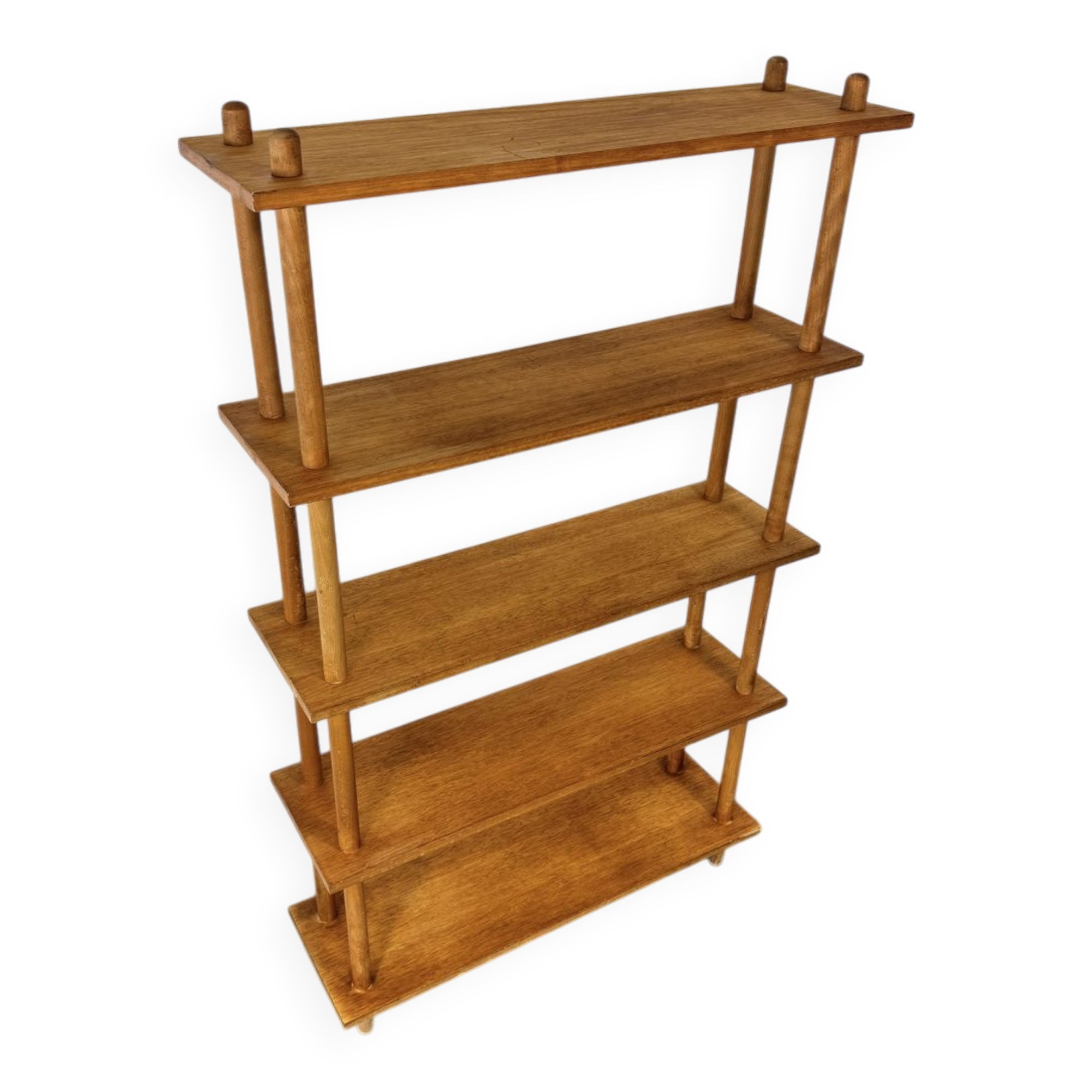 Mid-century modernist free standing shelving Unit, 1950s