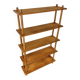 Mid-century modernist free standing shelving Unit, 1950s