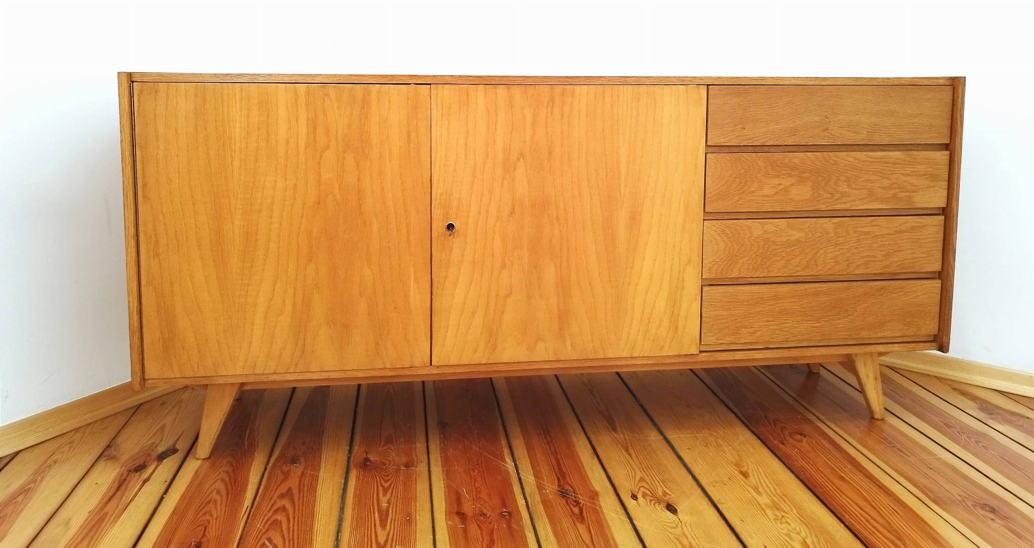 Czechoslovakian Sideboard by J. Jiroutek for Interier Prague, 1960s
