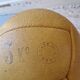 1960s Leather Medicine Ball