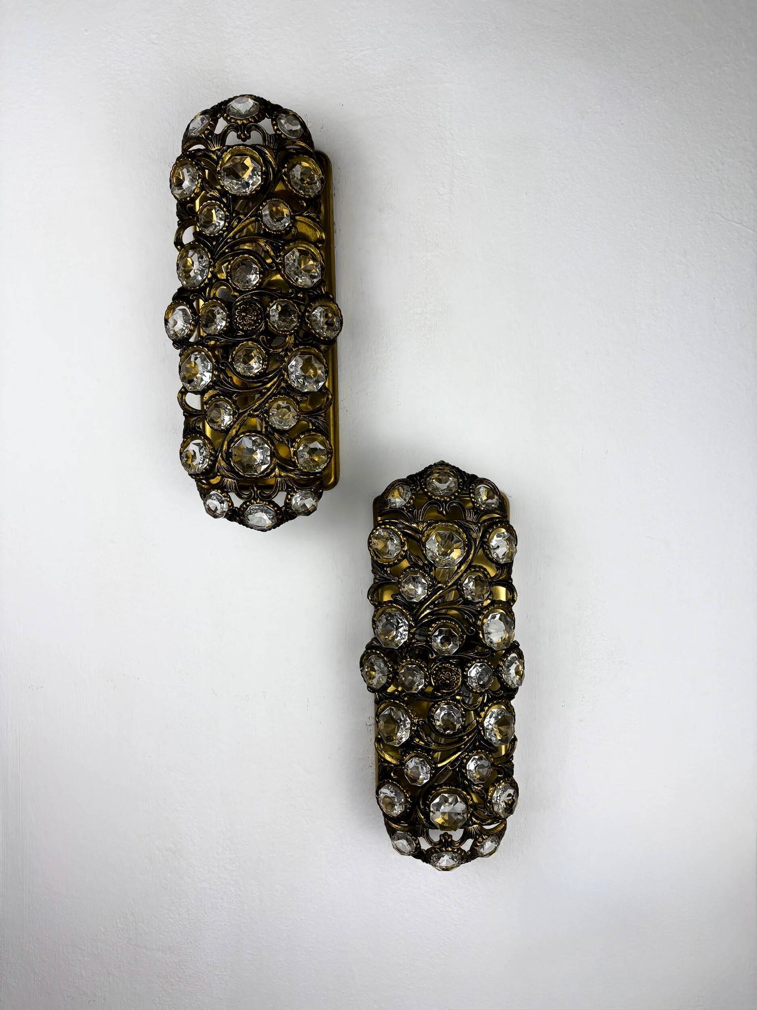 Pair of Palwa sconces by Ernest Palm, 1960s, Spain