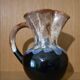 Flamed stoneware jug